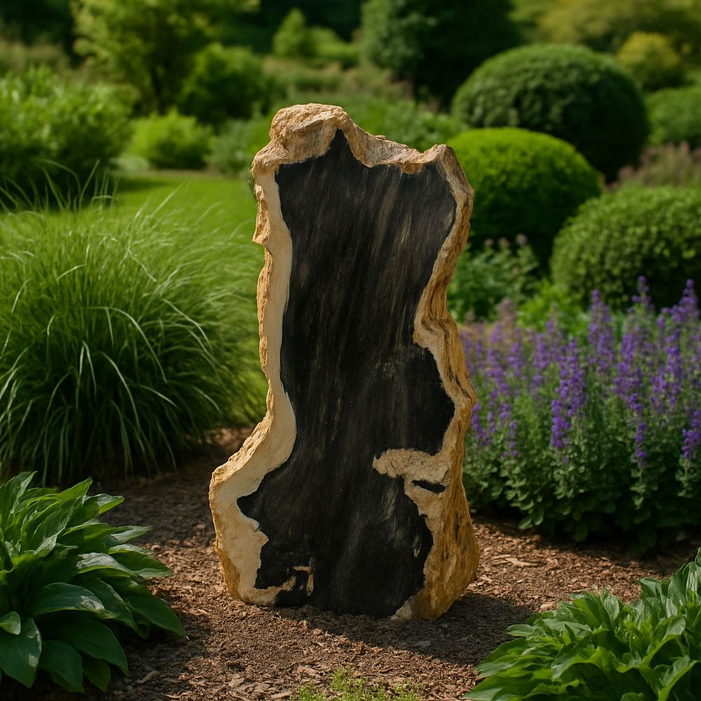 Outdoor decorative accessories - Petrified Wood Garden Sculptures - XYLEIA PETRIFIED WOOD