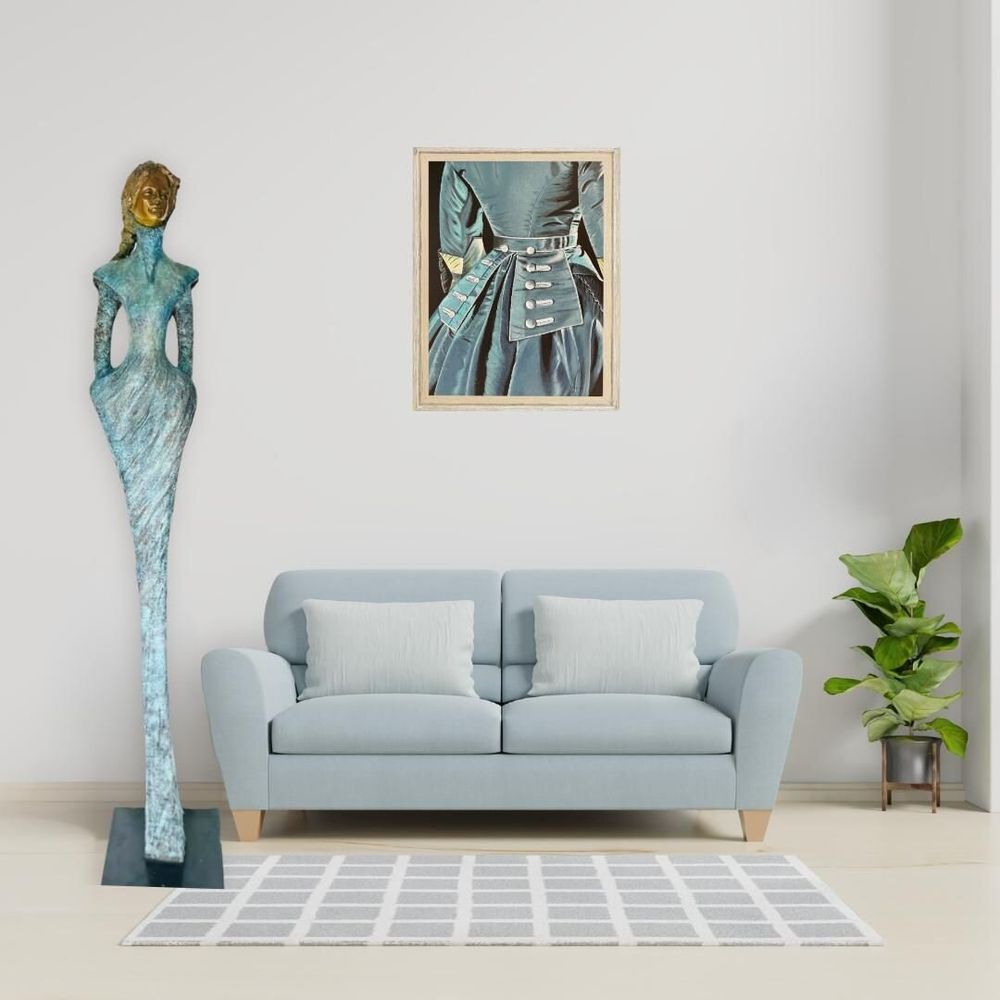 Sculptures, statuettes and miniatures - The NIGHT OF TIME bronze sculpture - LUSSOU-SCULPTEUR