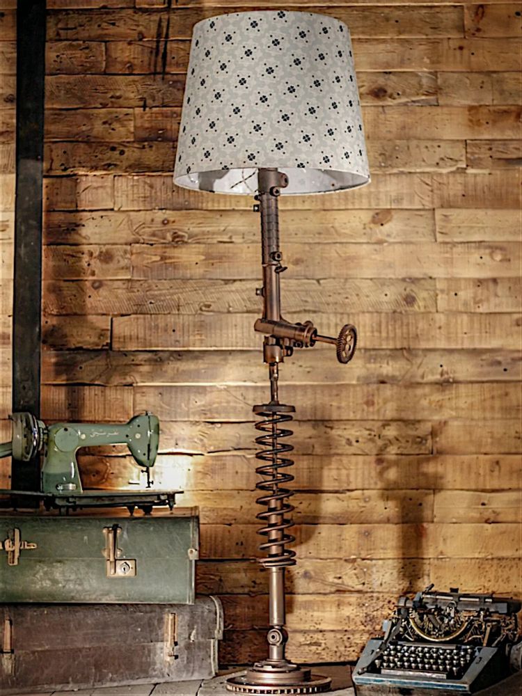 Outdoor decorative accessories - Drum Floor Lamp - MAISON ZOE