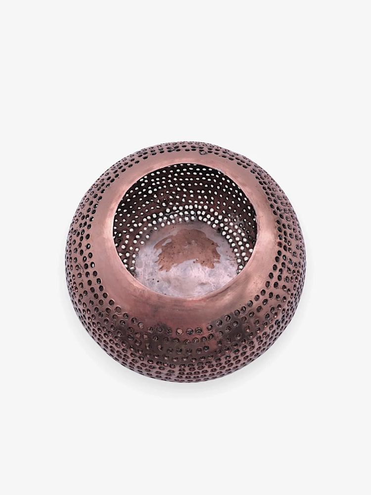 Moveable lighting - Amos Copper Candle Holder - MAISON ZOE