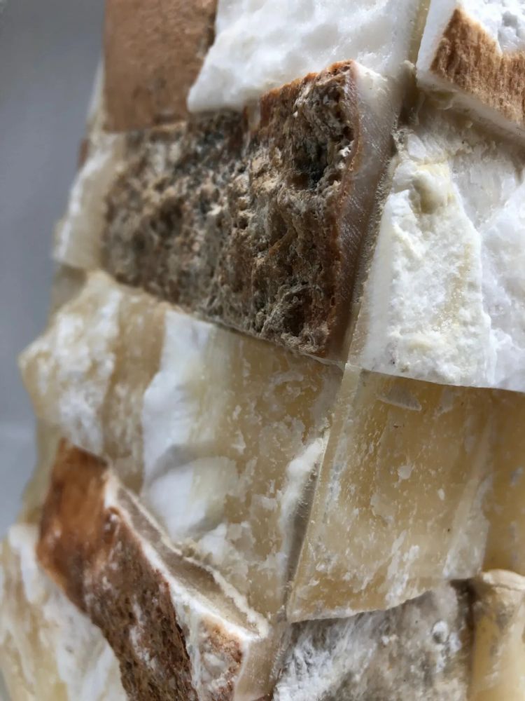 Table lamps - Table Lamp Stones - Alabaster Stones - meticulously crafted 30cm - MAISON ZOE