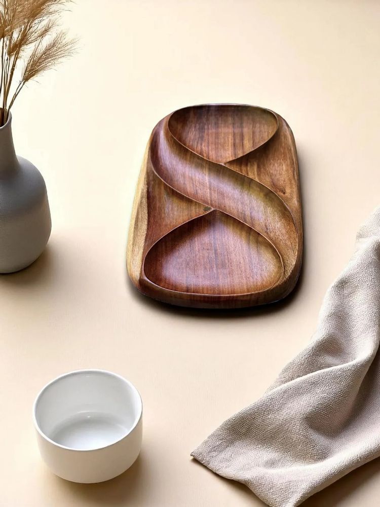 Platter and bowls - Flow Snack Tray - MAISON ZOE