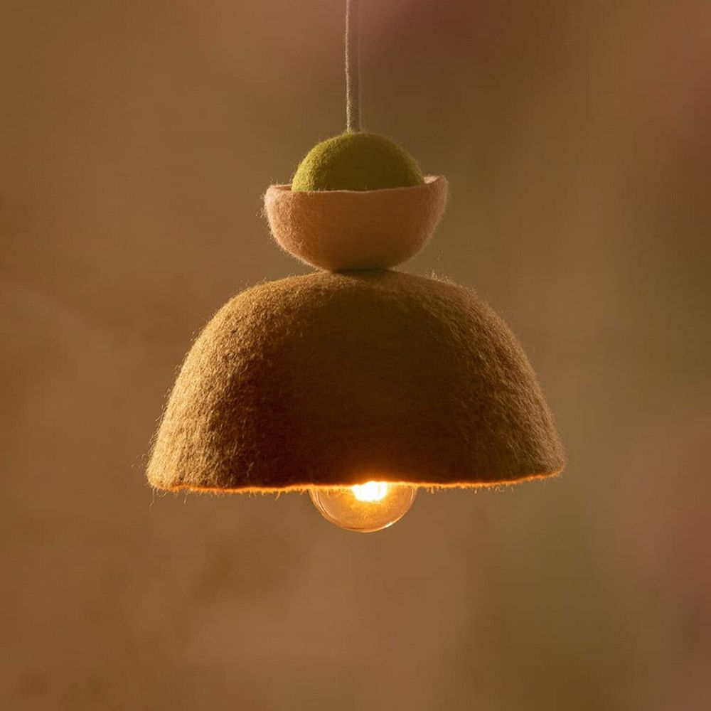 Abat-jours - LUMINAIRES ARTISANAUX EN FEUTRE - MUSKHANE