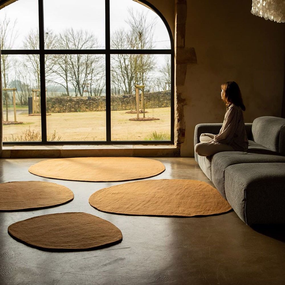 Tapis - TAPIS ARTISANAUX EN FEUTRE - MUSKHANE