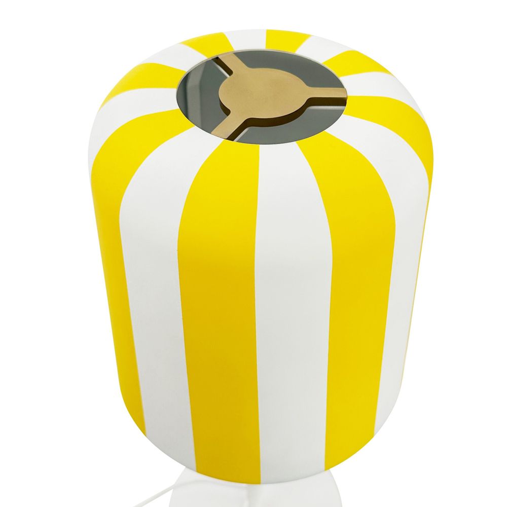 Desk lamps - Gry table lamp - Yellow stripes - DYBERG LARSEN