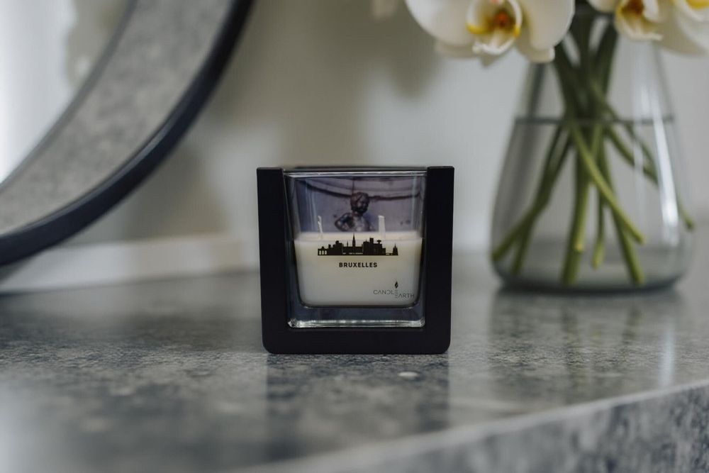 Decorative objects - Vegan scented candle with shea butter - Cities - Bruxelles - BOUGIES CANDLEARTH