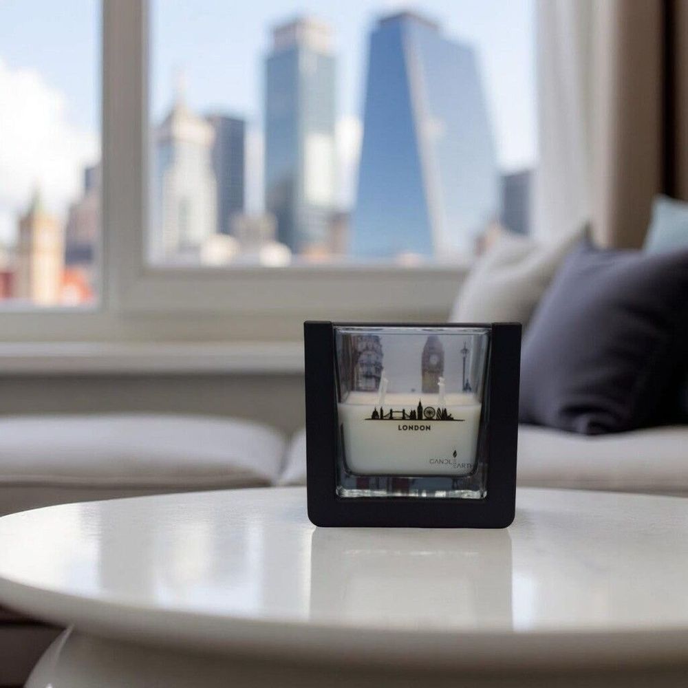 Decorative objects - Vegan shea butter scented candle - Cities - London - BOUGIES CANDLEARTH