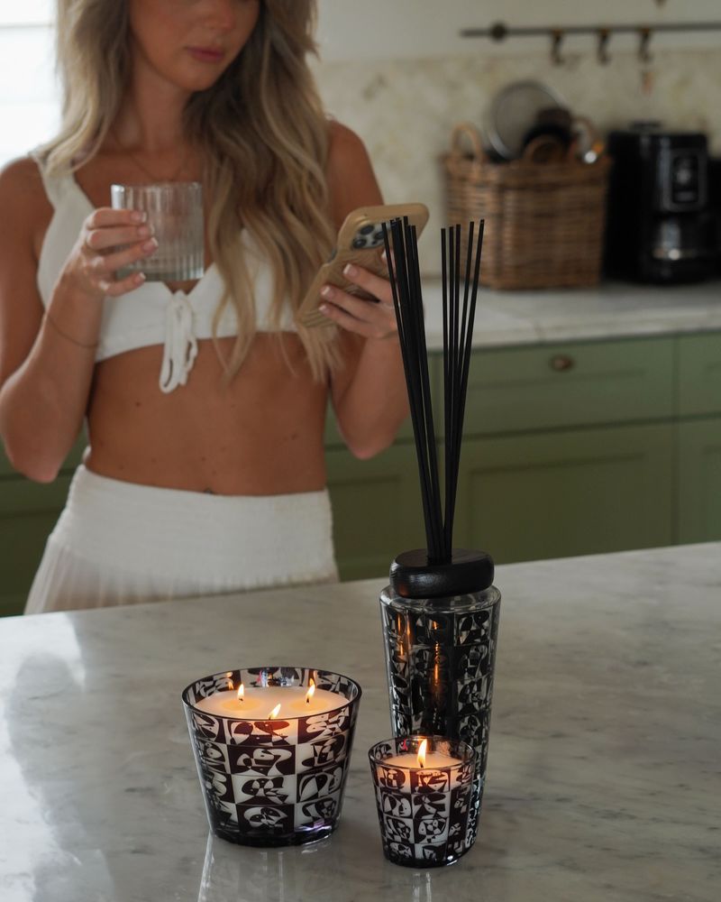 Candles - MOSAICO EN AJEDREZ Luxury Candle - 1200g | ARTITUDE HOME - ARTITUDE HOME
