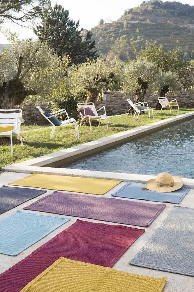 Other bath linens - Etia Bath Mat Absynthe 54 X 64 - MAISON VIVARAISE - SDE VIVARAISE WINKLER