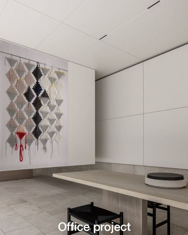 Outdoor blinds - Wall hanging • Openwork THE KNOT • Outdoors Indoors • Textile cords - SARAH ALOISI PARIS