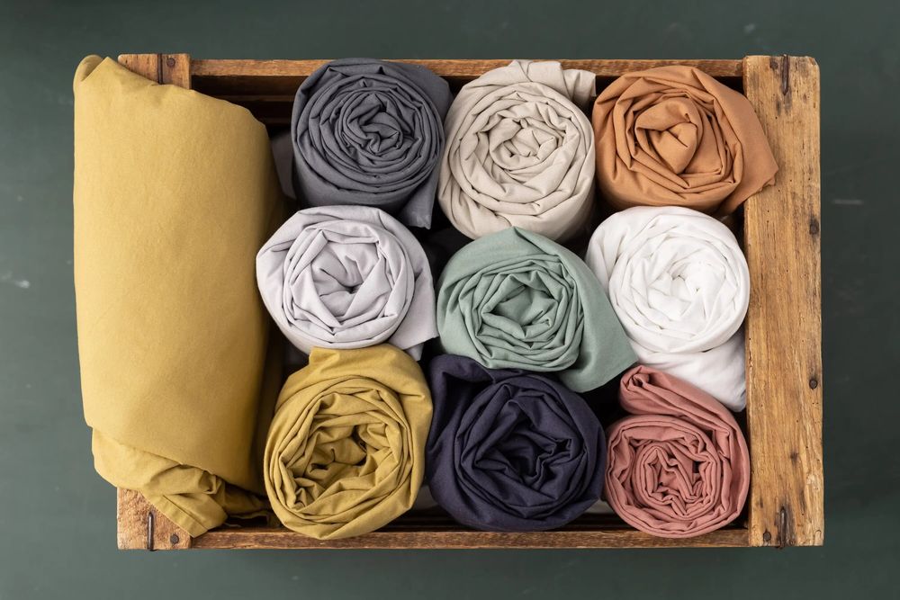 Bed linens - Calita Duvet Cover Carbone 85 X 200 - MAISON VIVARAISE - SDE VIVARAISE WINKLER