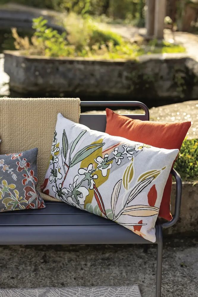 Linge de lit - Jeté Maia Sable 260 x 260 - MAISON VIVARAISE - SDE VIVARAISE WINKLER