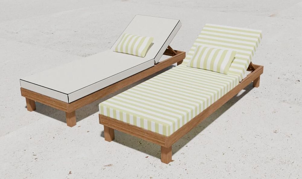 Chaises longues - Transat Beach Club - PAF FACTORY