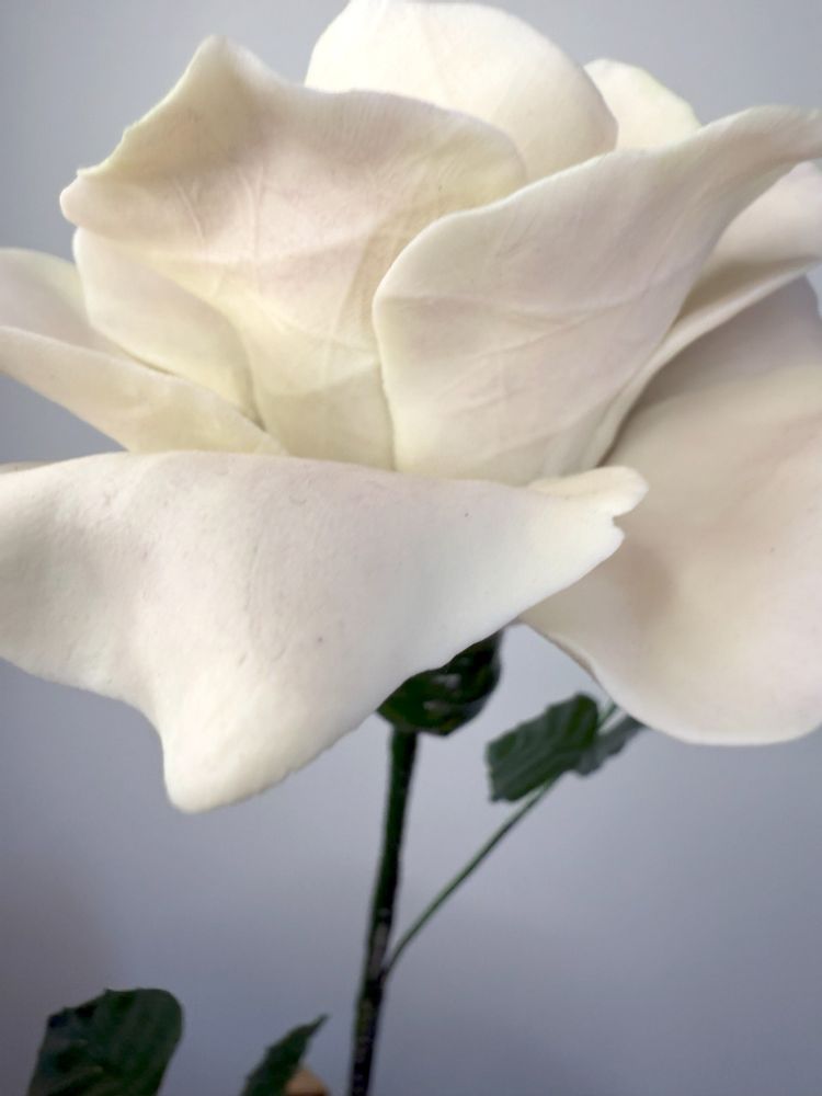 Ceramic - Large porcelain rose - FLEURIR L AVENIR