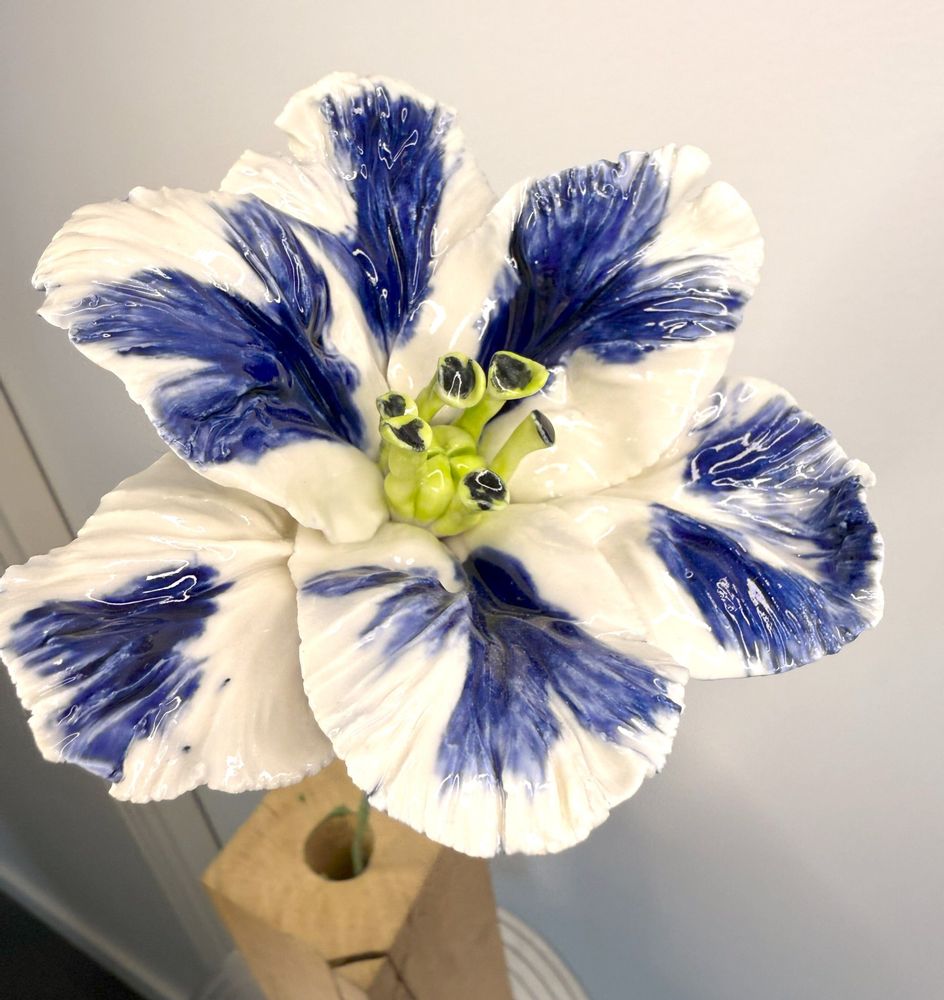 Ceramic - Parrot Tulip - FLEURIR L AVENIR