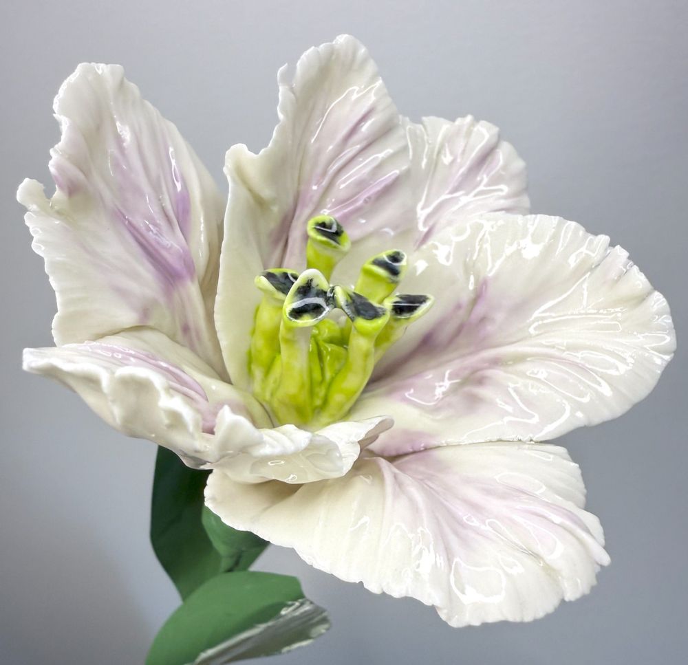 Ceramic - Parrot Tulip - FLEURIR L AVENIR