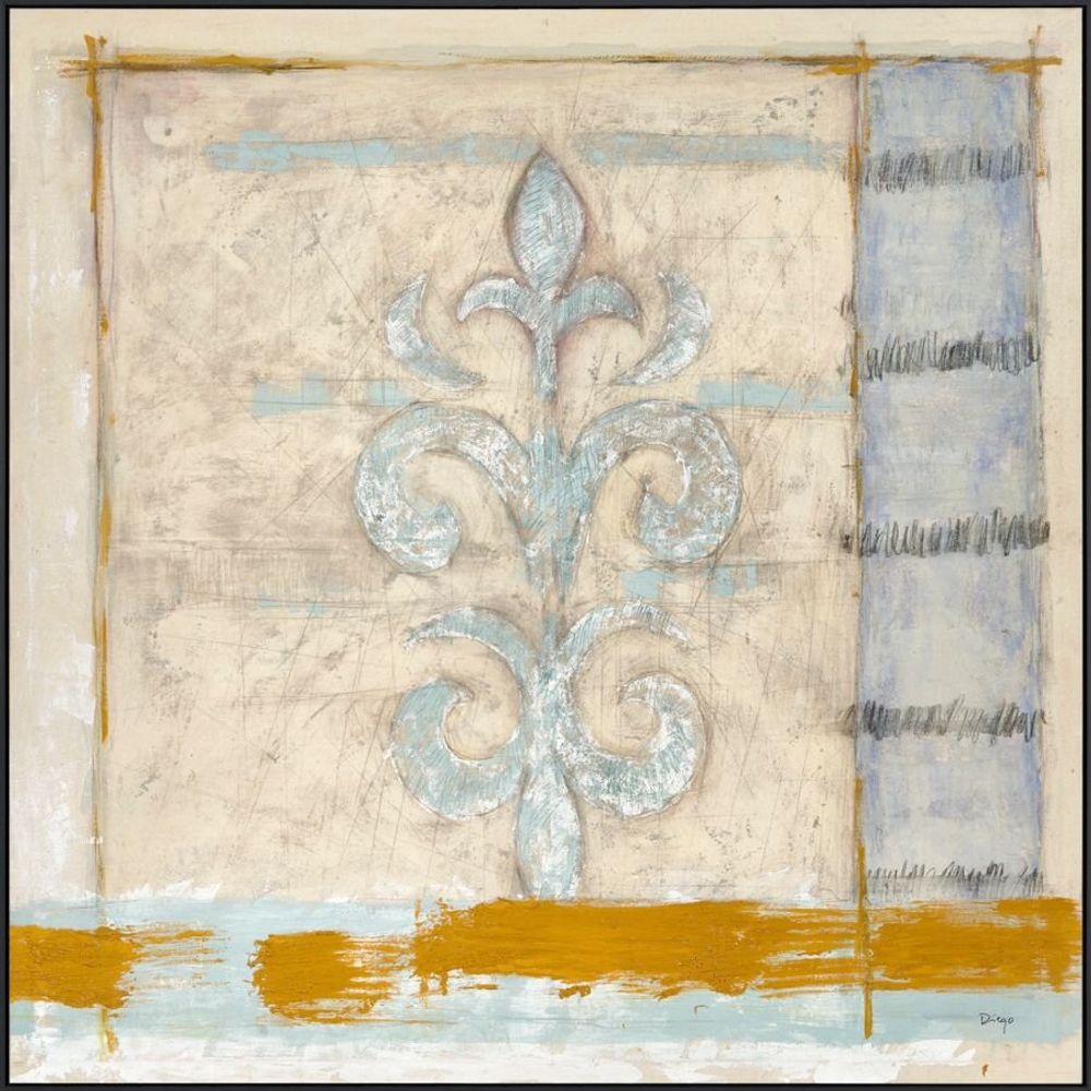 Services - 'Lys' - Œuvre Originale - 150x150cm - PERSPECTIVA 10