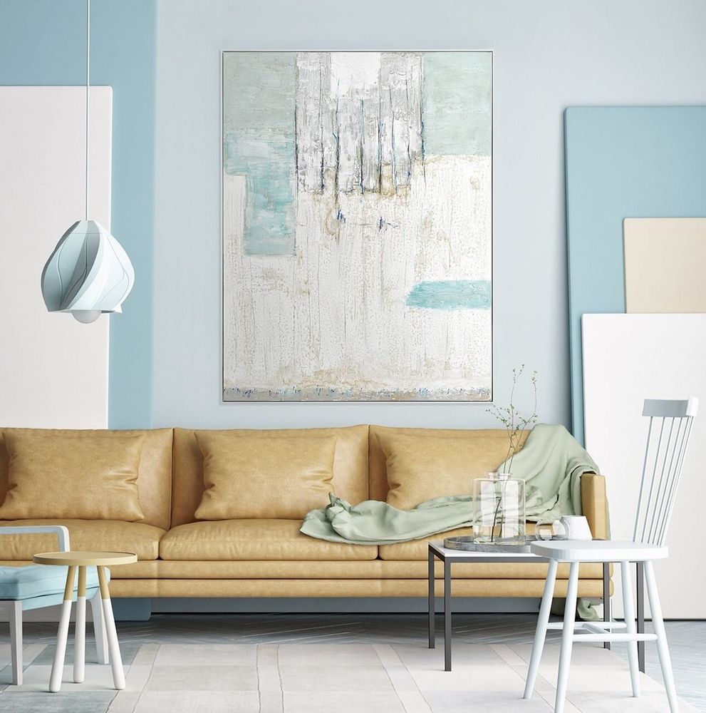 Services - 'Chiaro' - Œuvre Originale - 130x170cm - PERSPECTIVA 10