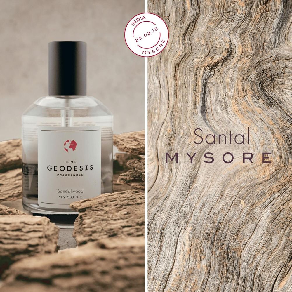 Parfums d'intérieur - Nouvelle Collection Santal - MYSORE - GEODESIS PARFUMS