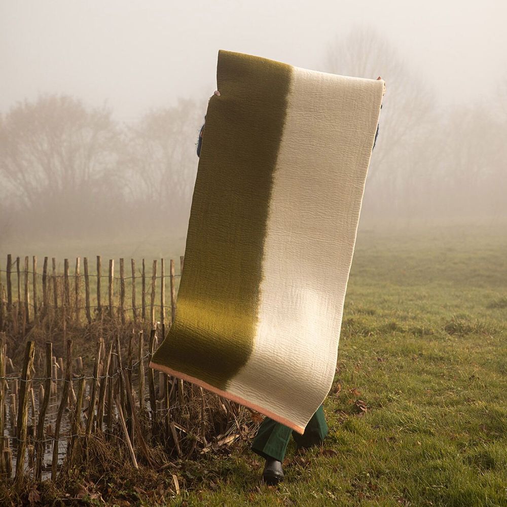 Tapis - TAPIS ARTISANAUX EN FEUTRE - MUSKHANE