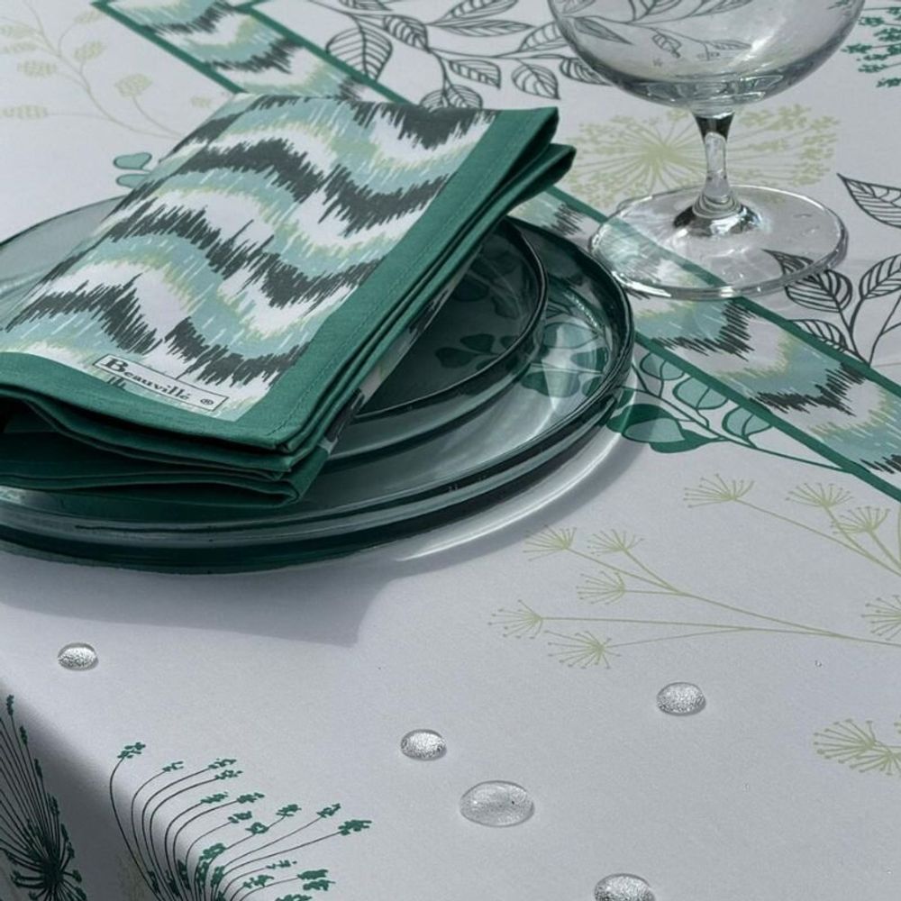 Table linen - Eucalyptus towel - BEAUVILLÉ