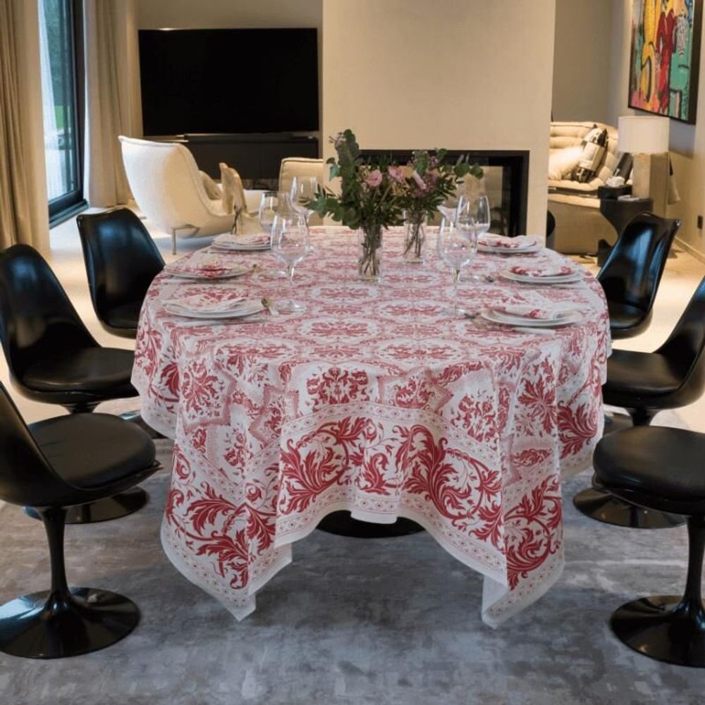 Table cloths - Topkapi coated tablecloth - BEAUVILLÉ