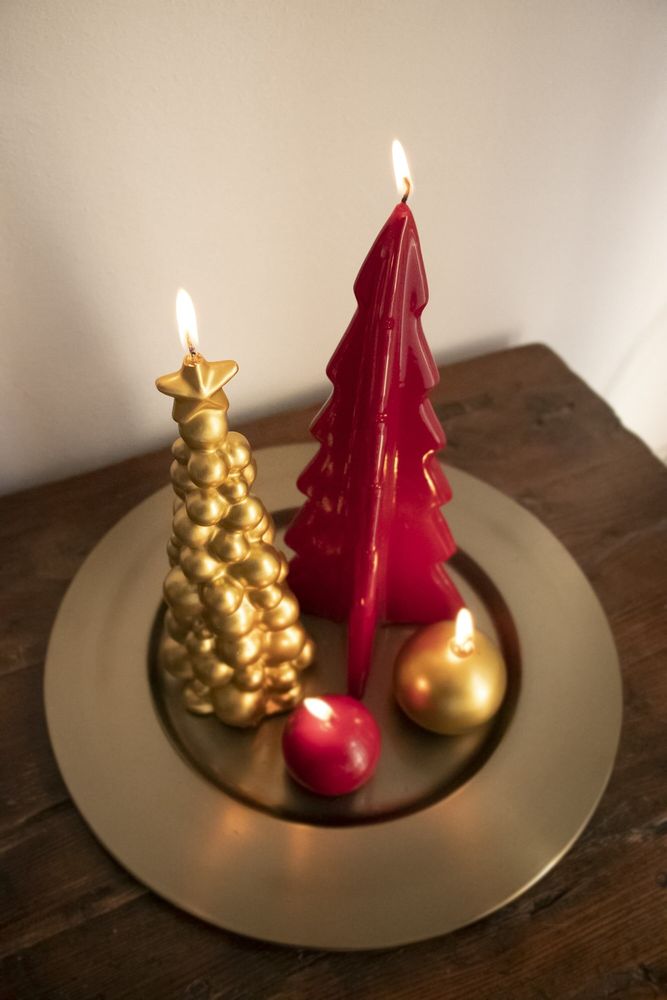 Candles - Ceralacca - Tree shaped candles - Oslo - GRAZIANI