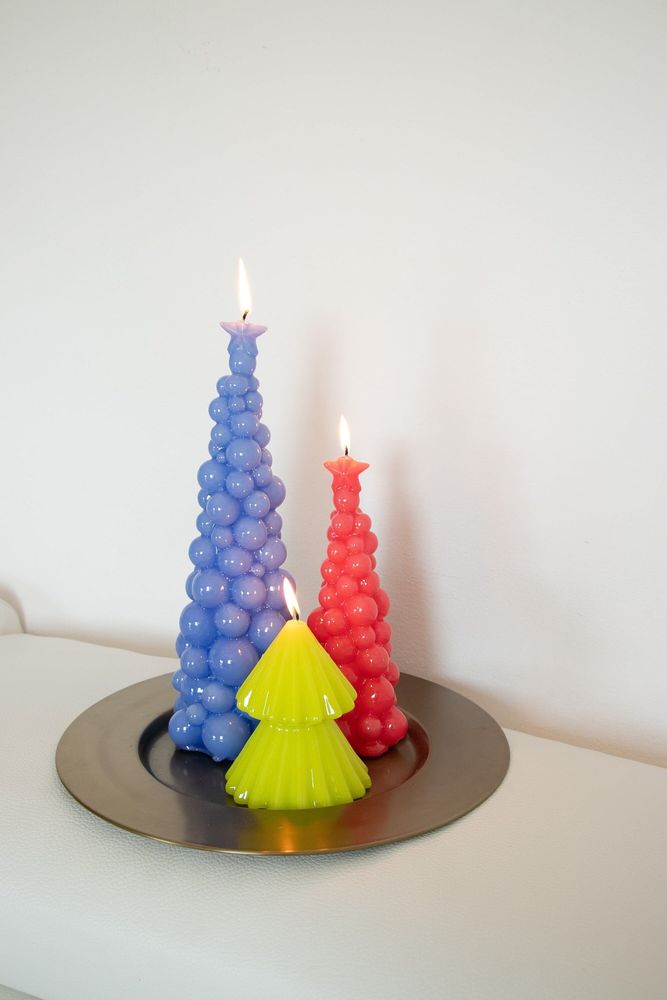 Candles - Ceralacca - Tree shaped candles - Oslo - GRAZIANI