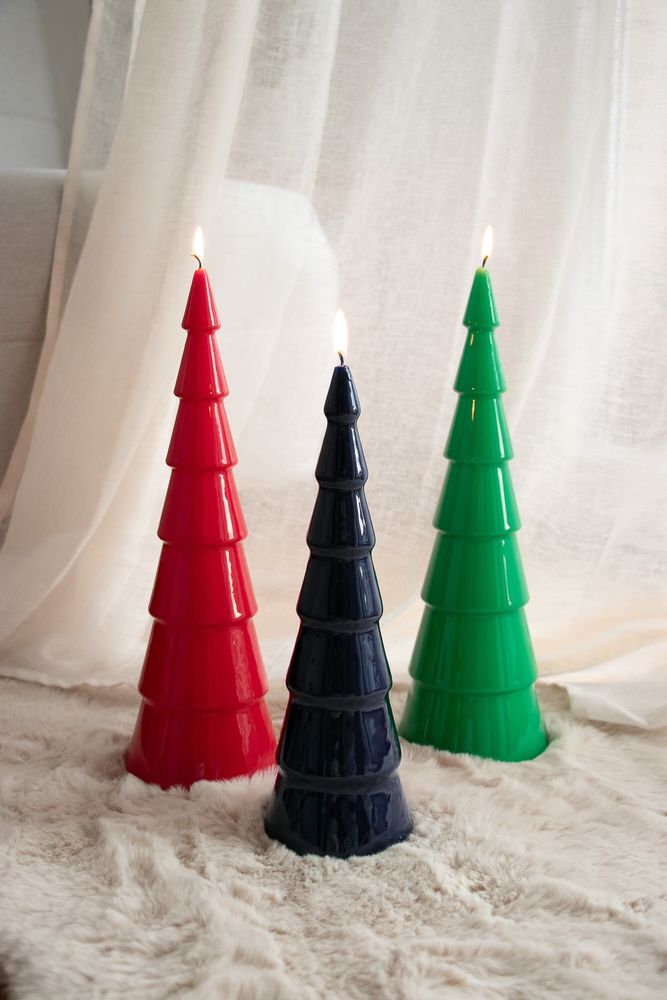 Candles - Ceralacca - Tree shaped candles - Oslo - GRAZIANI