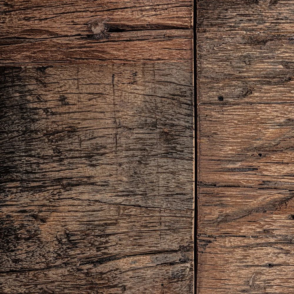Bookshelves - Bookcase in reclaimed wood off brown colour in 90x40x220 cm - VICAL