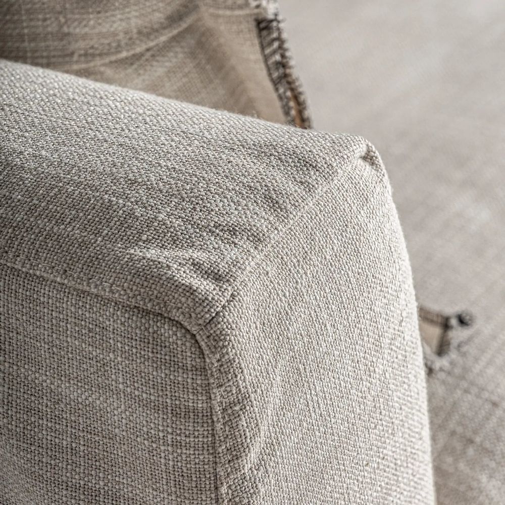 Sofas - Corner sofa module in polyester off off white colour in 96x108x94 cm - VICAL