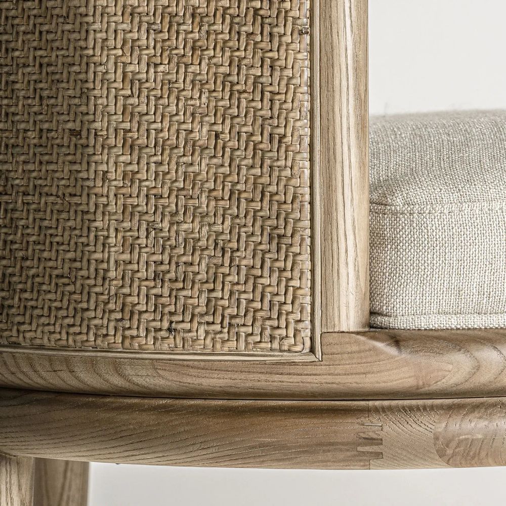Chaises - Chaise en bois de chêne couleur marron cassé de 60x61x78 cm - VICAL