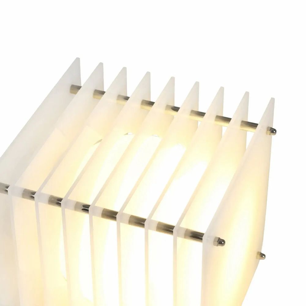 Lampes de bureau  - Lampe LOP petite carrée en acrylique laiteux - BANG