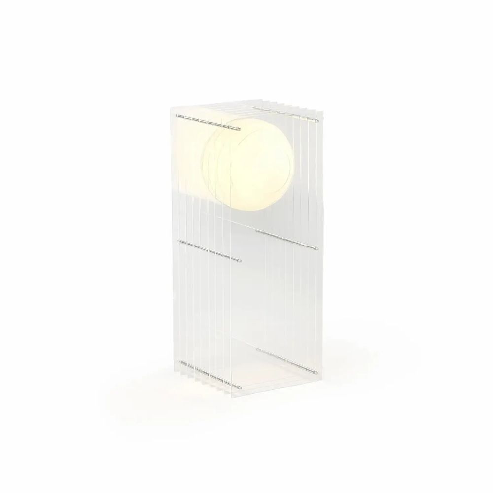 Lampadaires - Lampe LOP grand rectangle en acrylique transparent - BANG