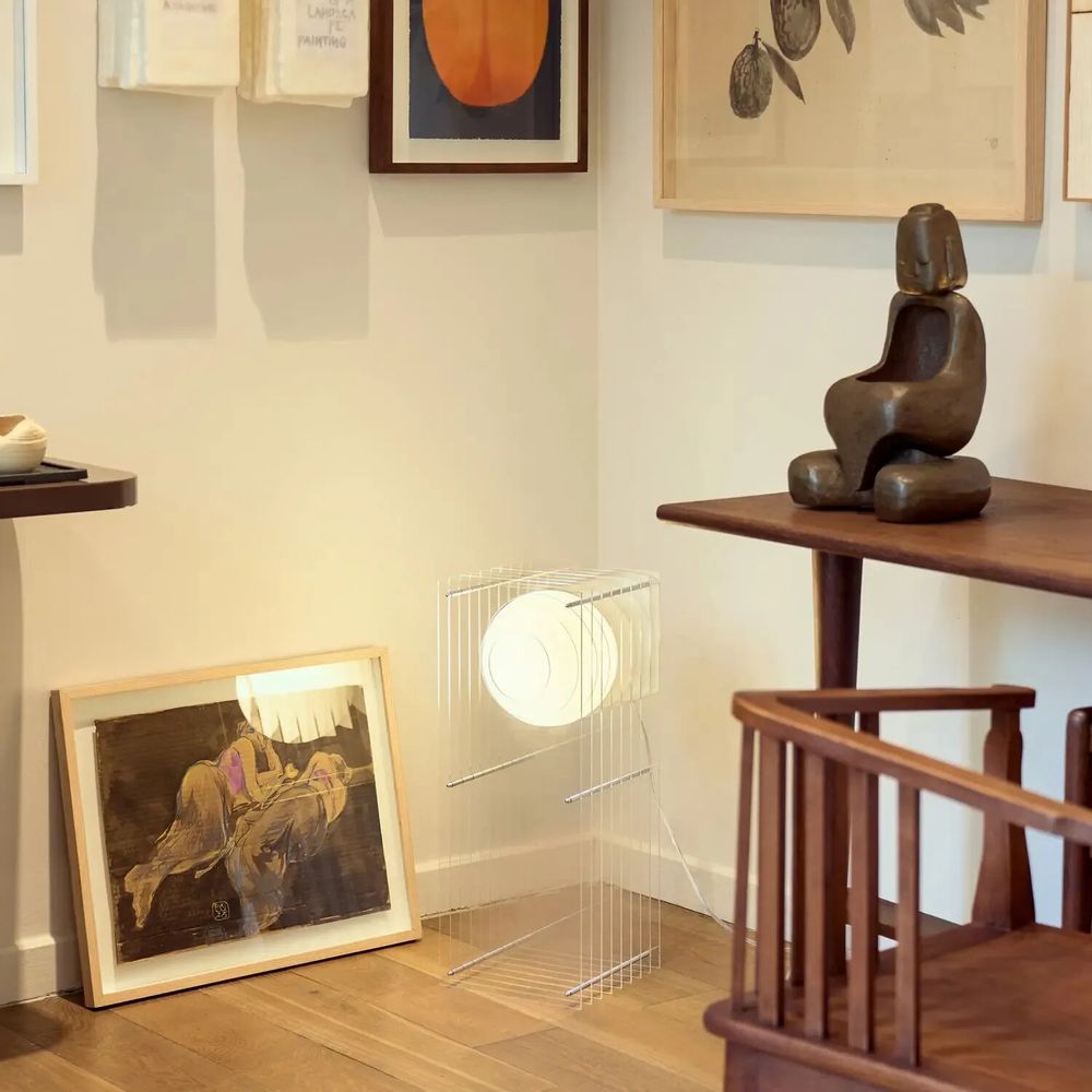Lampadaires - Lampe LOP grand rectangle en acrylique transparent - BANG