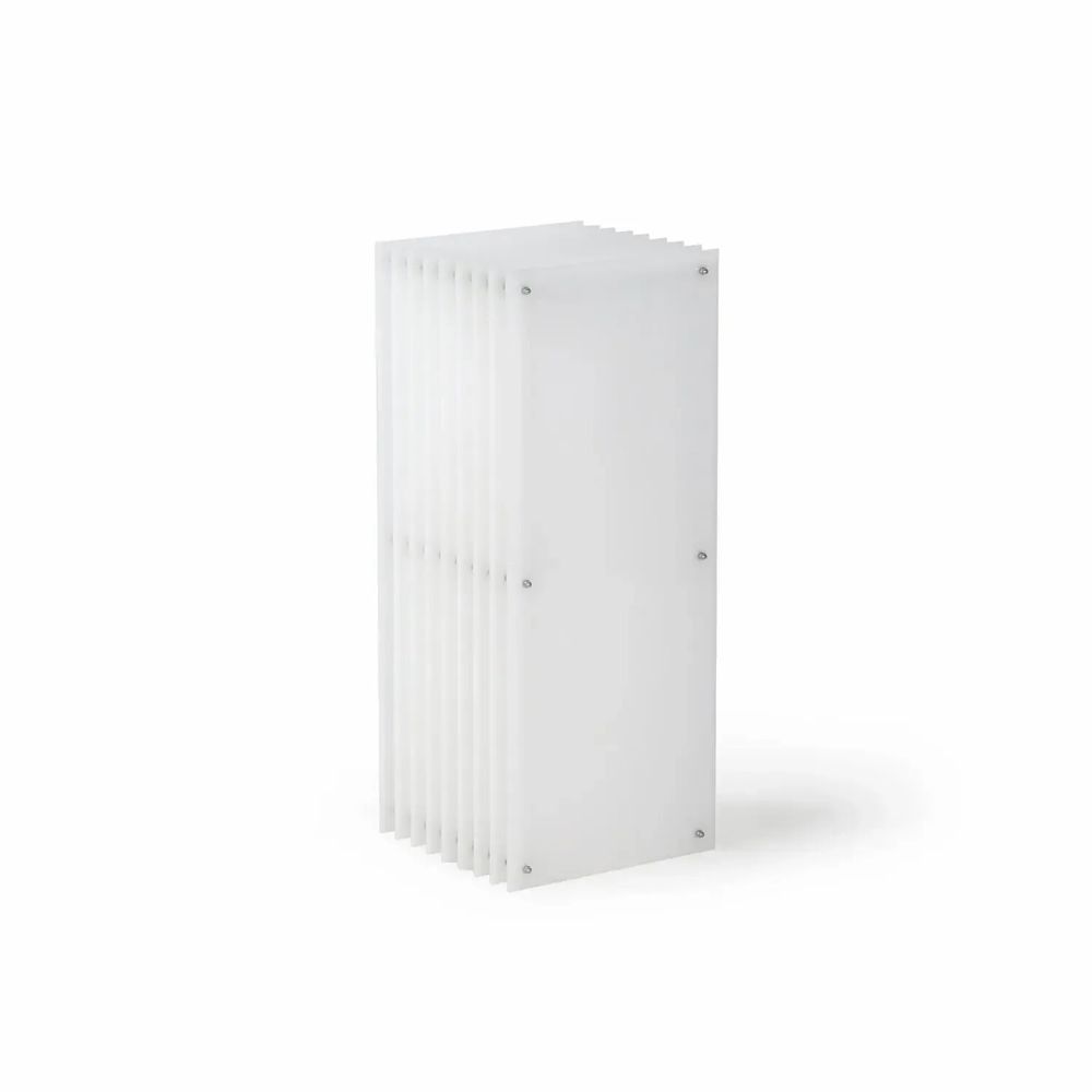 Lampes de bureau  - Lampe LOP grand rectangle en acrylique laiteux - BANG