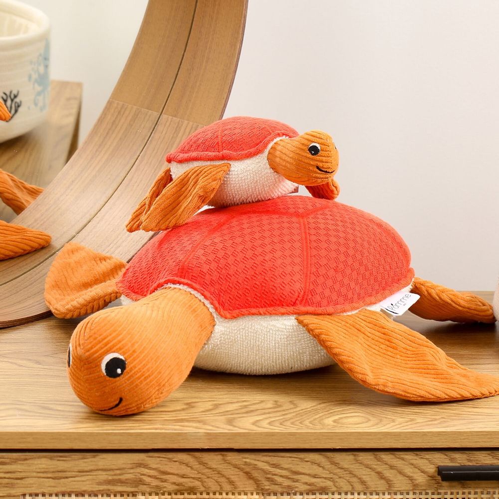Peluches - Peluche - Tortue - Coton Bio - POMME