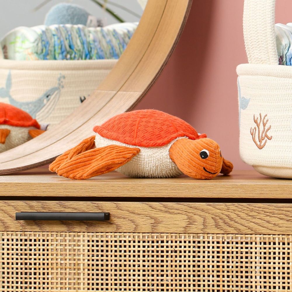 Peluches - Peluche - Tortue - Coton Bio - POMME
