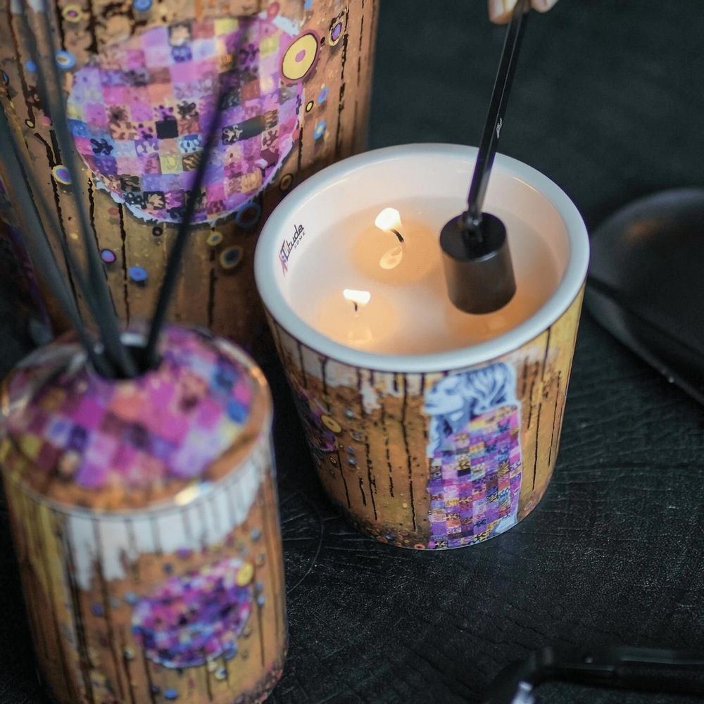 Decorative objects - LUNA ORO Luxury Candle - 3200g | ARTITUDE HOME - ARTITUDE HOME