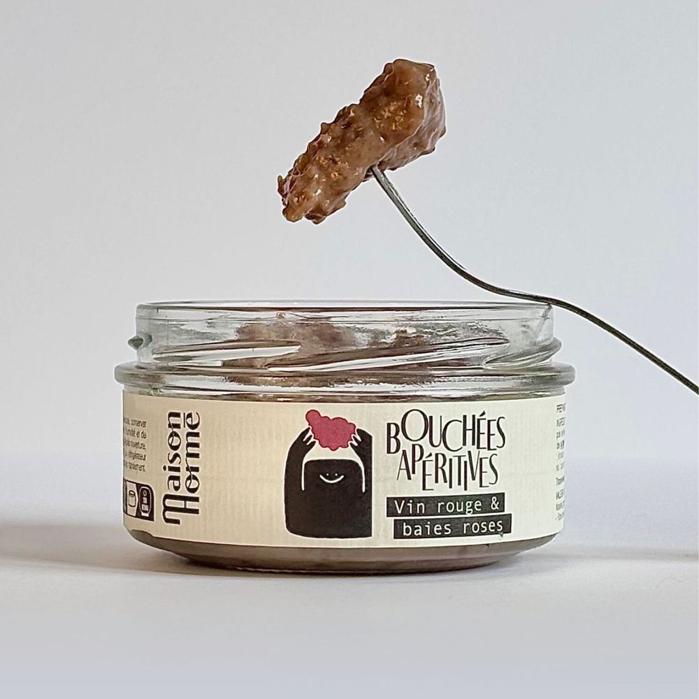 Delicatessen - Red wine & pink berry aperitif bites - MAISON HORMÉ