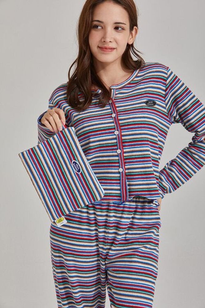 Homewear - Rollroll Terry Cardigan - PAUL&ANNA
