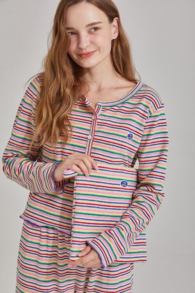 Homewear - Rollroll Terry Cardigan - PAUL&ANNA