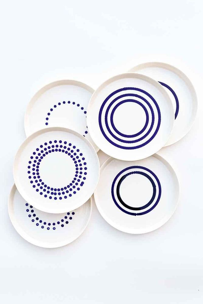 Everyday plates - Porcelain dinner plate 24 cm - MOCA TABLEWARE - STUDIO JOACHIM-MORINEAU