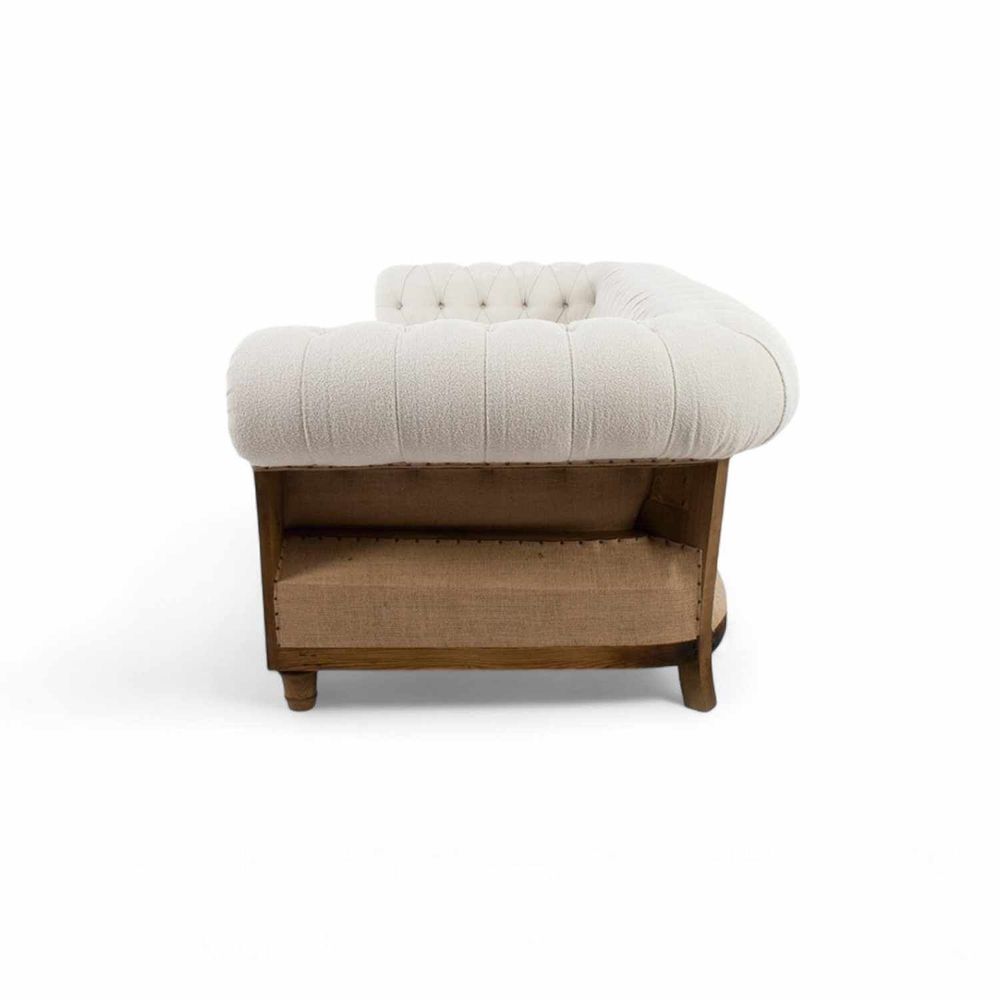 Sofas for hospitalities & contracts - Chesterfield Essence White Pearl | Sofa - CREARTE COLLECTIONS