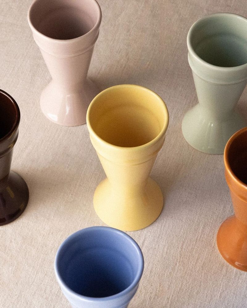 Accessoires thé et café - Nouveau Mazagran - Citron - Tasse à café réinventée - ATELIER MAISON QUATRE