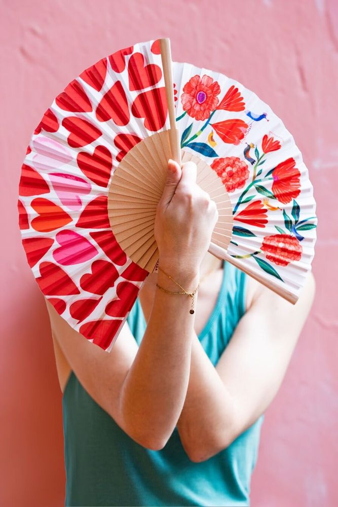 Objets de décoration - EVENTAILS - Design colorés - CARTESDART