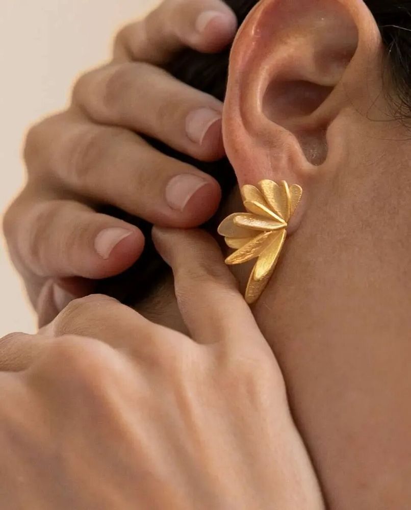 Bijoux - BOUCLES D'OREILLES DORÉES VOL GRANDES - JOIDART
