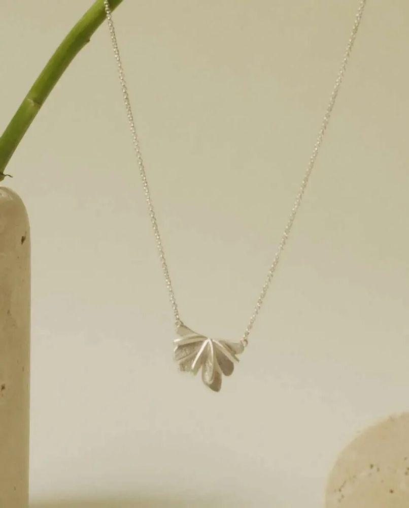 Jewelry - SILVER WOMEN'S NECKLACE VOL CENTRAL MOTIF - JOIDART