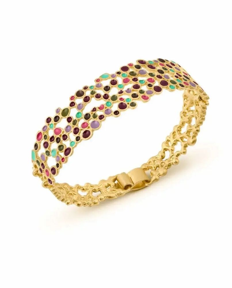 Jewelry - GOLDEN BRACELET CANDY COLOURS - JOIDART