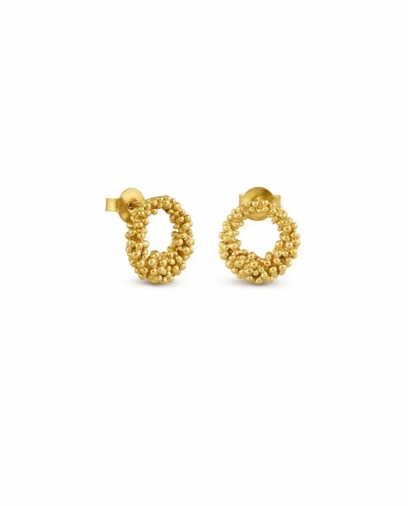 Bijoux - BOUCLES D'OREILLES DORÉES STARDUST PETITES - JOIDART